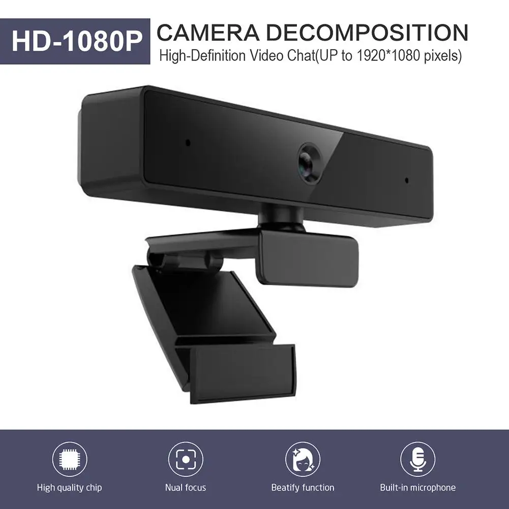 

HD 1080P Webcam Built-in Microphone USB Interface Web Camera