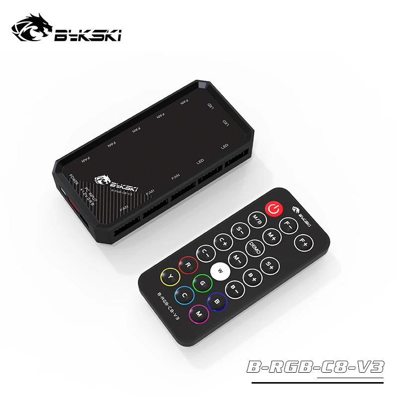 BYKSKI RGB для блока 12 В Светодиодная лента/поддержка подключения к в 4 контактный