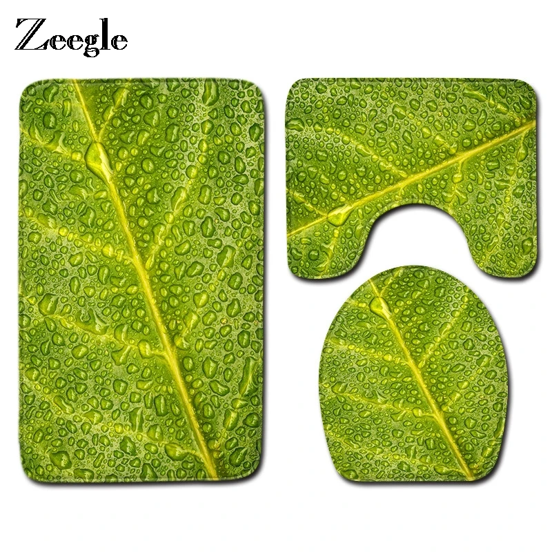 

Zeegle ванны коврик для ванной ковер Non-slip туалет ковры коврики для ванной комнаты набор для душа коврики для ванной комнаты