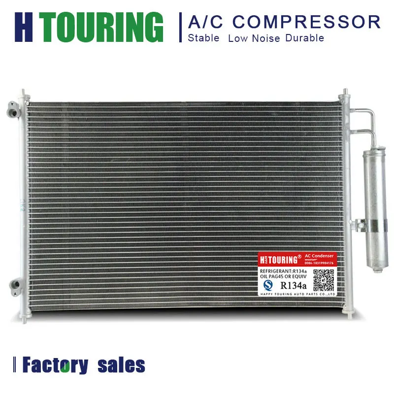 

Auto AC Condenser Air Conditioning with Receiver Drier For NISSAN X-TRAIL T31 92100-JG000 92100JG000 92100 JG000