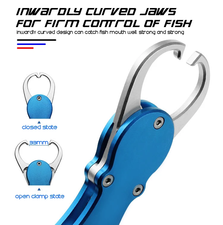 

Fishing Pliers Fishing Grip Set with Scale Sheath Retractable Rope High Quality Carp Fishing Tools CNC Aluminum Hook Remover