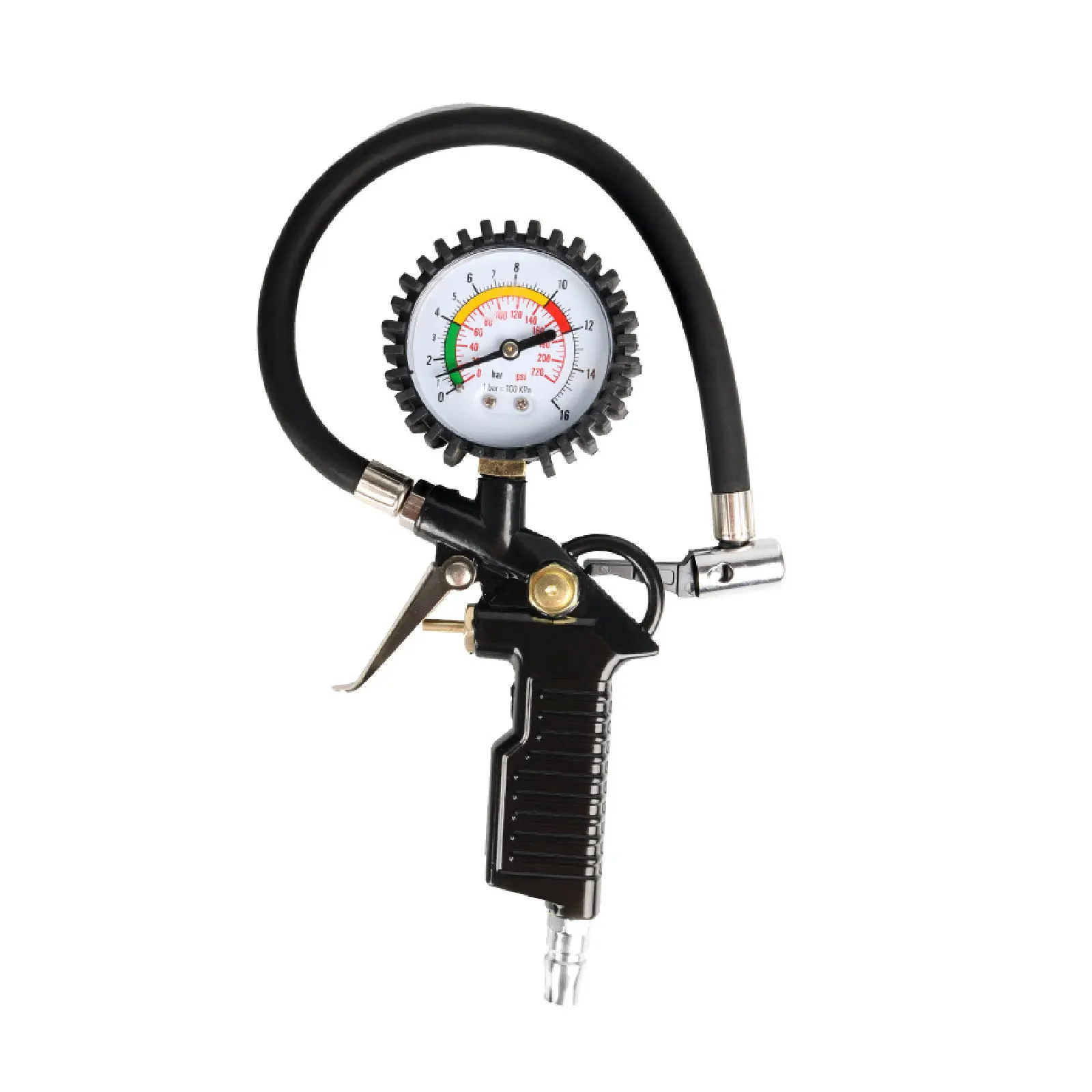 

Измеритель давления в шинах, Дефлятор с шлангом