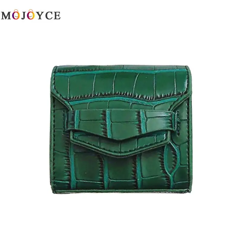 

Retro Small Messenger Bag Women Crocodile PU Leather Square Round Shoulder Crossbody Handbag Ladies Chain Mini Bag