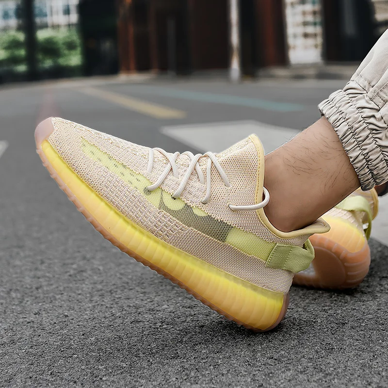 

CYYTL Men's Breathable Running Couple Sneakers Fashion Casual Mesh Non-Slip Boy Tennis Trainers Outdoor Footwear Walking Shoes
