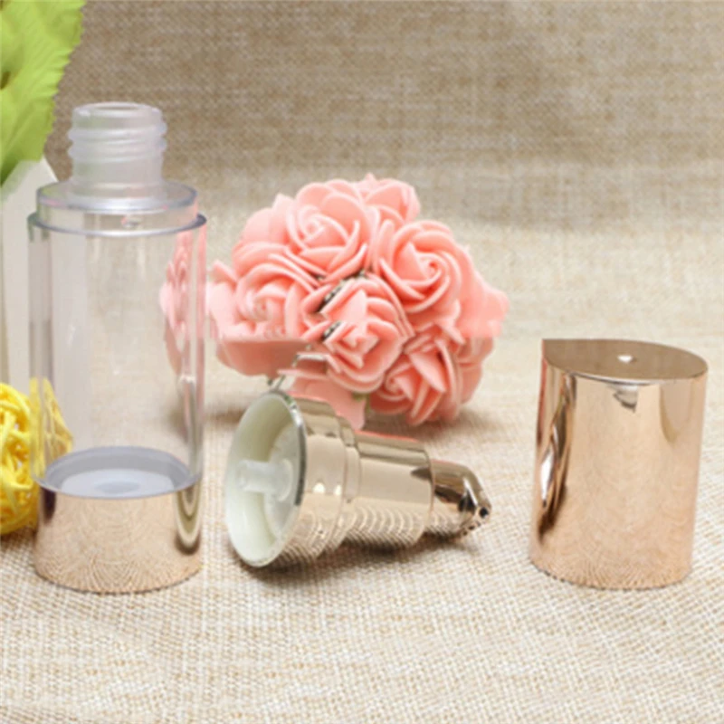 

1pc 15/30/50 Ml Empty Airless Cosmetics Empty Bottle Pump Plastic Processing Convenient Travel Bottle Airless Vacuum Hot Sale