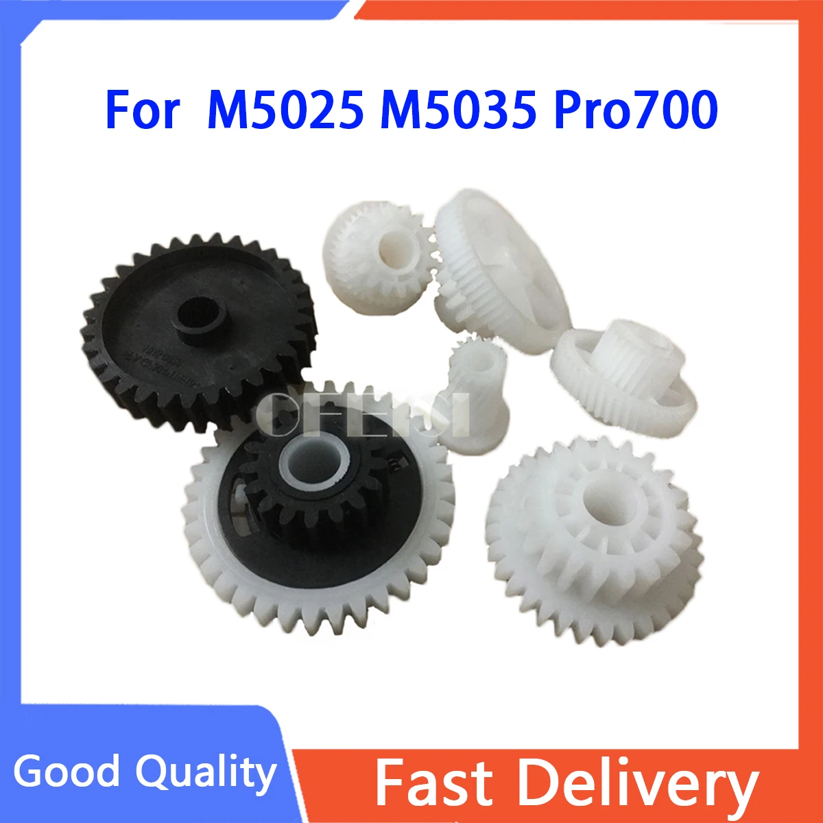 10X/RM1-2963/RU5-0655/RM1-2538/RK2-1088 Swing gears for HP M5025 M5035 Pro700 M712 M725 Fuser Drive gears Assembly(7gears/set)