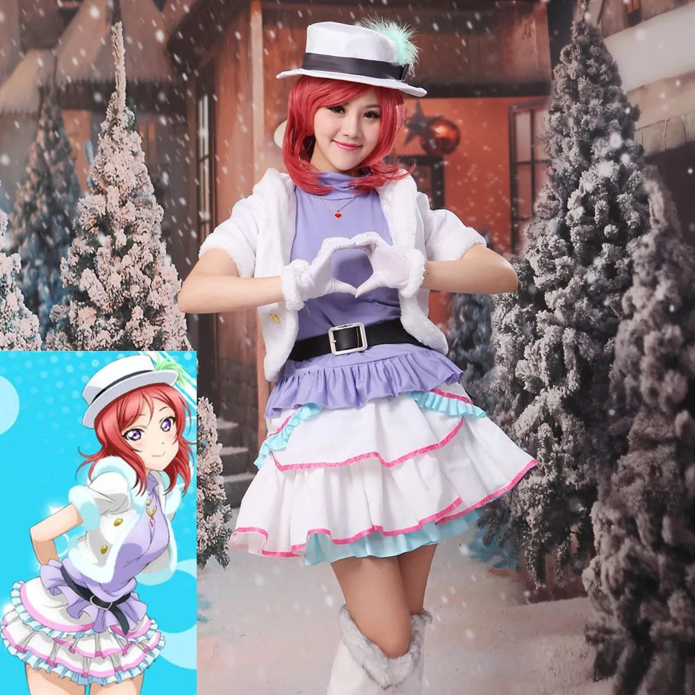 Костюм для косплея Maki Nishikino из м/ф Снежная галяция| |