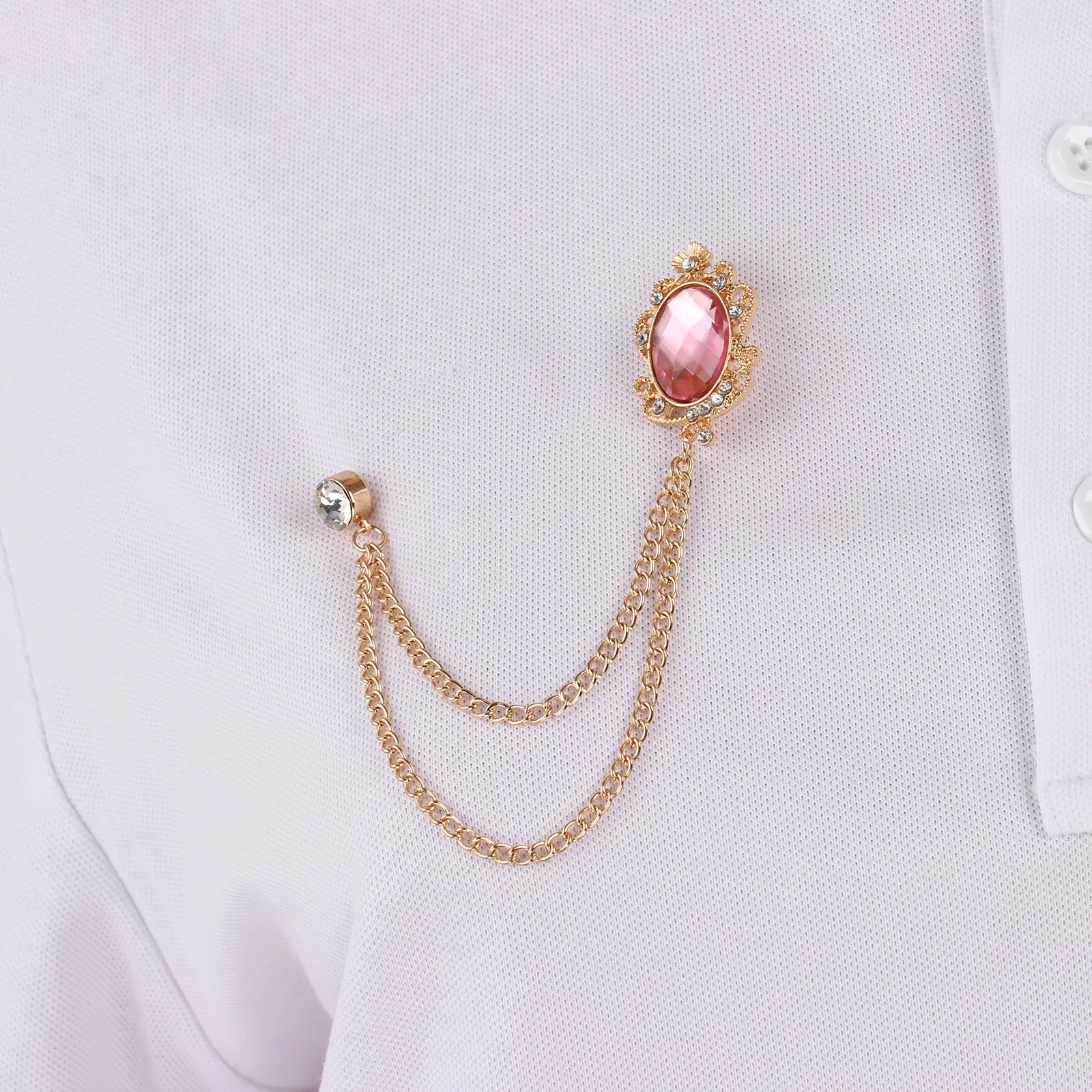 Комплект из 4 предметов с искусственным С кристалалми и стразами в виде