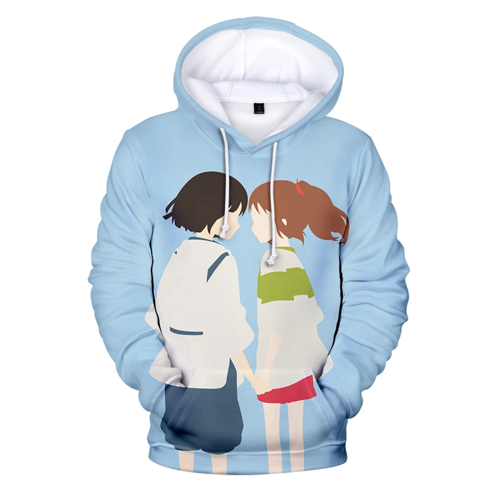 

Fashion Luxury a Voyage of Chihiro 3D Hoodies Sweatshirts Boys/Girls Long Sleeve Sweatshirt Adult/Child No Face Man Pullovers