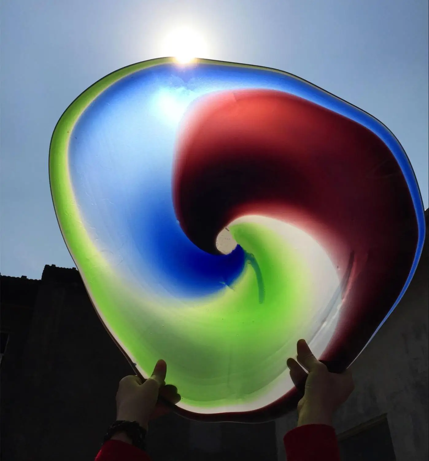 

Стеклянные дизайнерские тарелки для интерьера, настенное бра из муранского стекла ручной работы