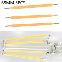 5pcs 68mm bulb filament lamp parts led light accessories diodes filame