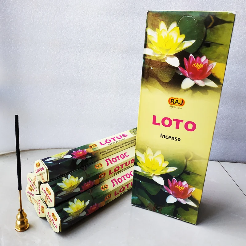 F одна маленькая коробка лотоса индийская палочка благовония оптом подарки Духи
