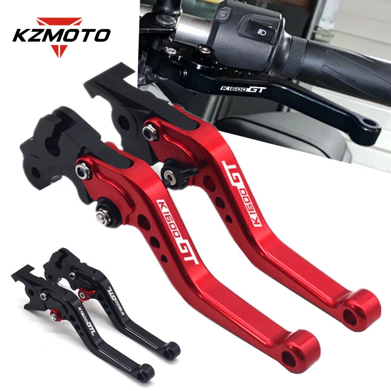 

Для BMW K1600 GT GTL k1600gt k1600gtl 2017-2018 с логотипом мотоцикла CNC, алюминиевая короткая Регулируемая Тормозная муфта