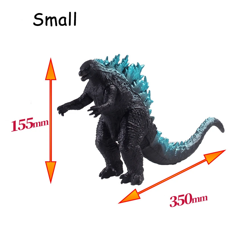Фигурка большого размера Godzilla Vs Kong Monster из мягкой резины ПВХ игрушка ручной