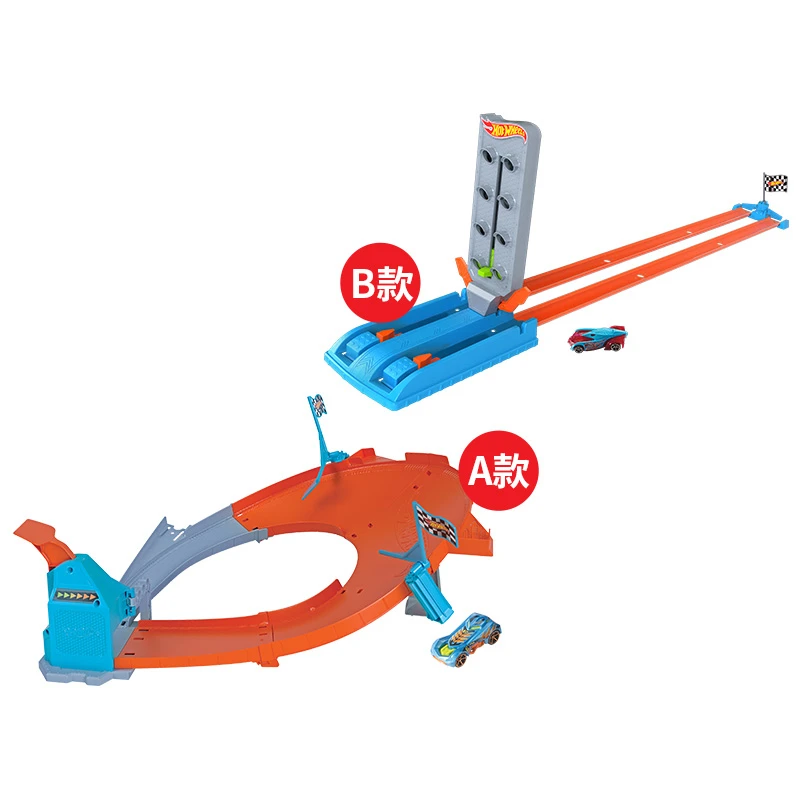 Hot Wheels Новый трек игрушка для строительства прямо с литая машина подключение к
