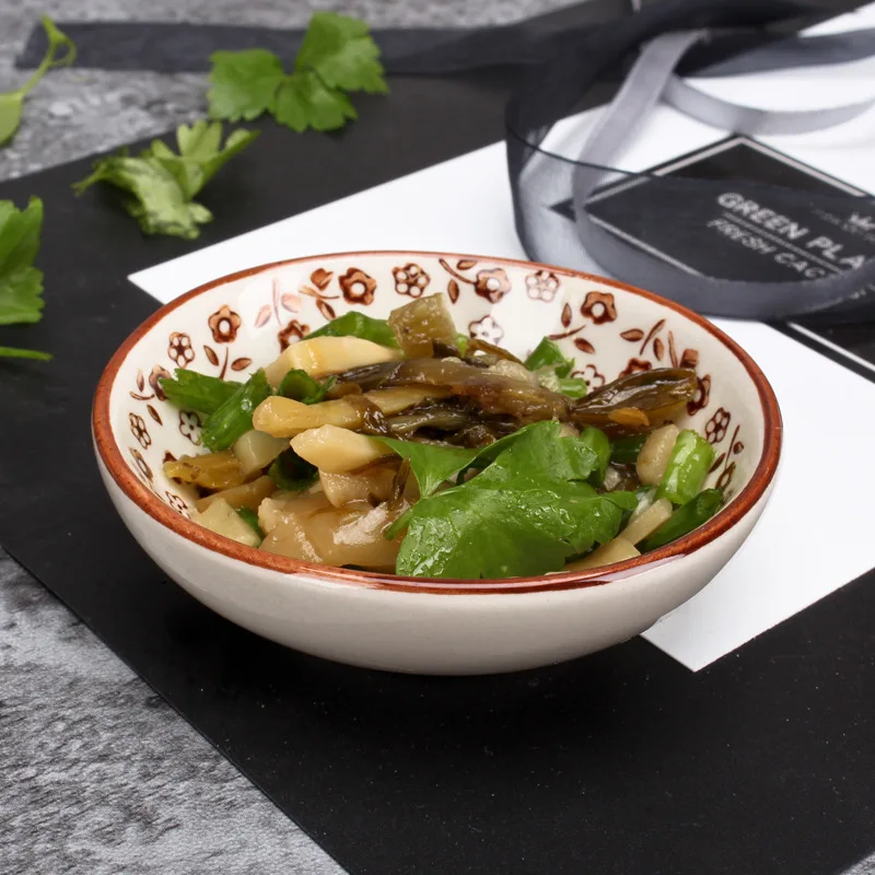 Тарелка с лепестками приправа для блюд блюдо из соевого соуса 4 цвета на выбор|dish