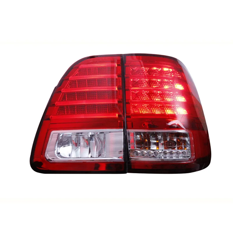 1 комплект для Toyota Land Cruiser LC100 2000 ~ 2007 светодиодный задний фонарь стоп сигнал