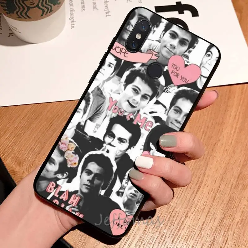 

Dylan O'Brien actor teen wolf TV series Phone Case For Xiaomi Redmi note 7 8 9 t max3 s 10 pro lite coque shell cover funda