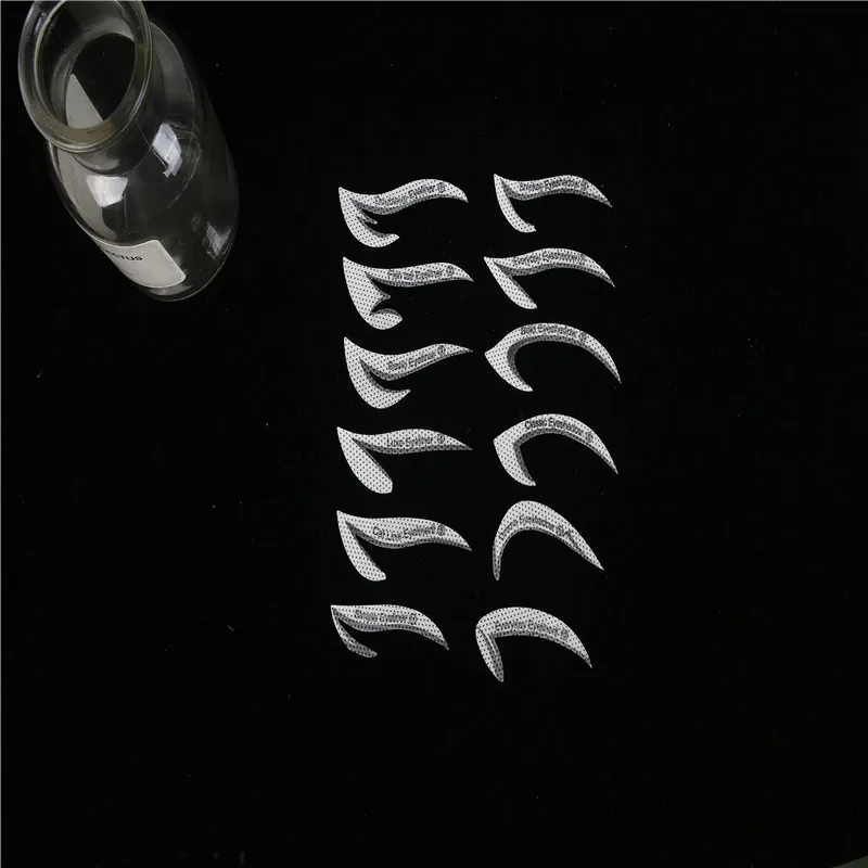 Нетканые макияжные трафареты для глаз подводка формирующий шаблон инструменты