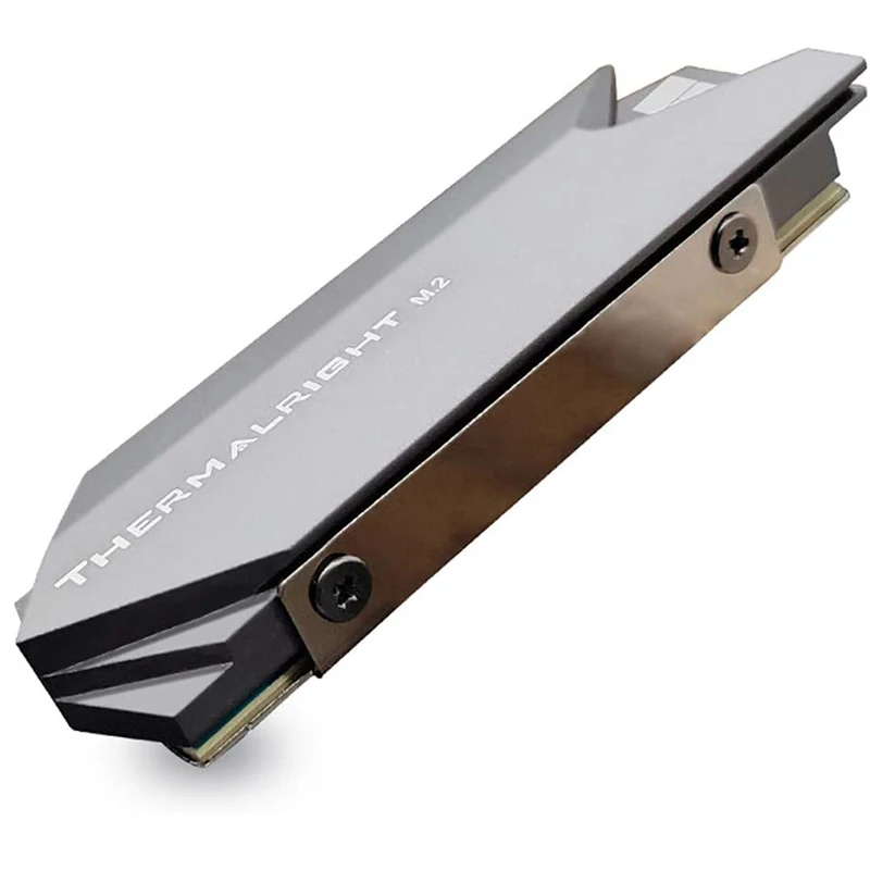 M.2 Радиатор Охладитель NVMe 2280 SSD алюминиевые радиаторы с силиконовой тепловой