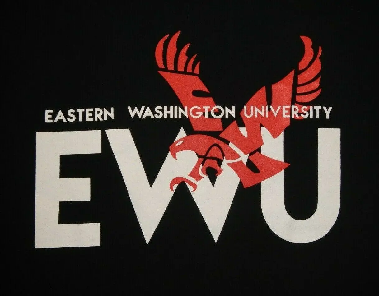 Мужская футболка с графическим принтом Eastern Washington|Мужские футболки| |