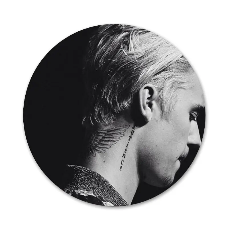 Значки супер звезда для Джастина Бибера 58 мм |