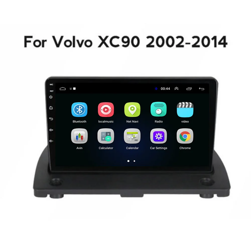 Автомагнитола 2DIN 6 ГБ + 128 Гб Android GPS RDS DSP мультимедийный плеер для Volvo XC90 2004 2005 2006 2007