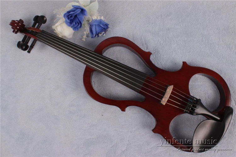 6 струн 4/4 электрическая скрипка бесшумный звукосниматель тонкий тон части