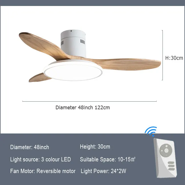 Креативный потолочный вентилятор из натуральной кожи с пультом дистанционного