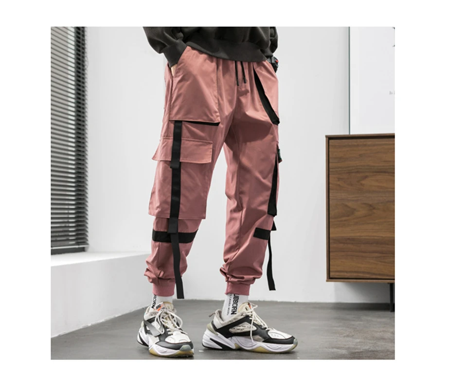 Новинка 2020 Брендовые мужские брюки карго уличные штаны для бега парка спортивные