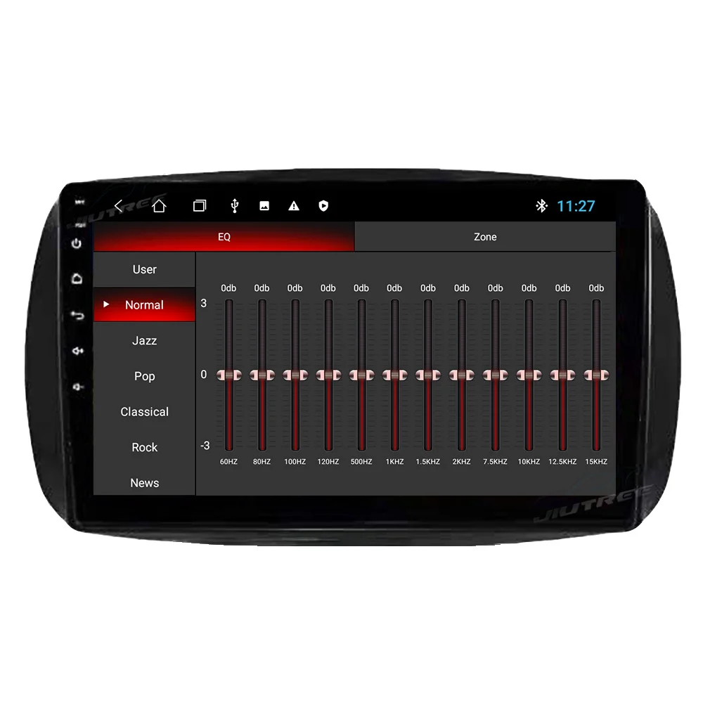 구매 2 Din 9 인치 안 드 로이드 10.0 자동차 라디오 벤츠 스마트 2009-2018 자동차 GPS 네비게이션 무선 Carplay 멀티미디어 라디오 플레이어