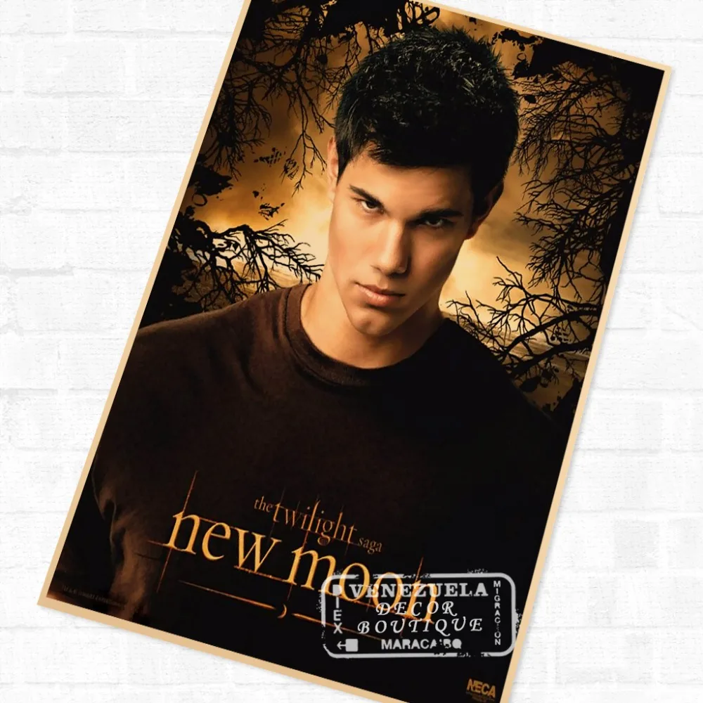 Новый лунный Джейкоб в сумерках фильм винтажный декоративный Сделай Сам