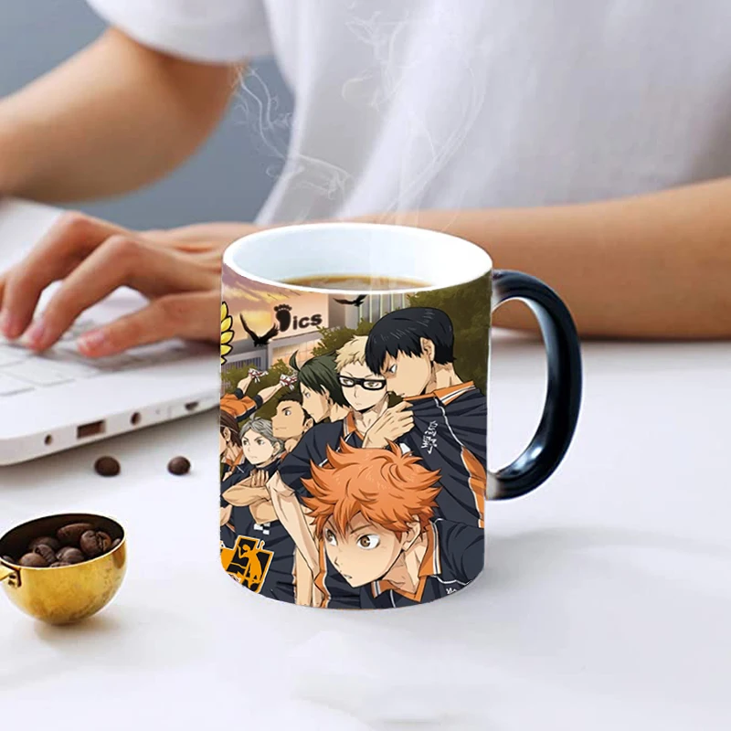 Кружка для волейбола меняющая цвет керамическая кружка кофе молока и чая добавив