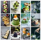 Алмазная 5D картина сделай сам с полным напылением, Алмазная мозаика в виде пищи, маття, торта, лимона, вышивка крестиком в скандинавском стиле, украшение для кухни