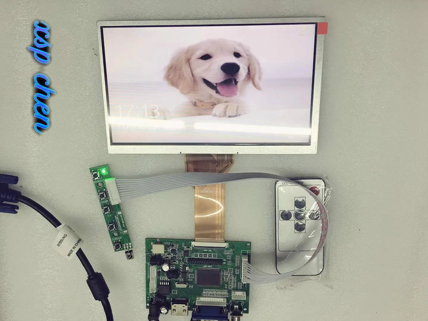 

7 inchLCD TTL LVDS Controller Board HDMI VGA 2AV 50 PIN ALLEEN geschikt voor AT070TN90 92 94 Ondersteuning Automatisch raspberry