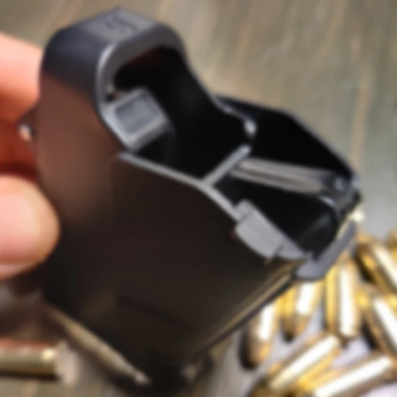 

Tactical Ammo Magazine Speed Loader for 9mm .40 .357 .45 .22 22LR for Almost Glock 1911 CZ 75 P320 Pistol Dropshipping