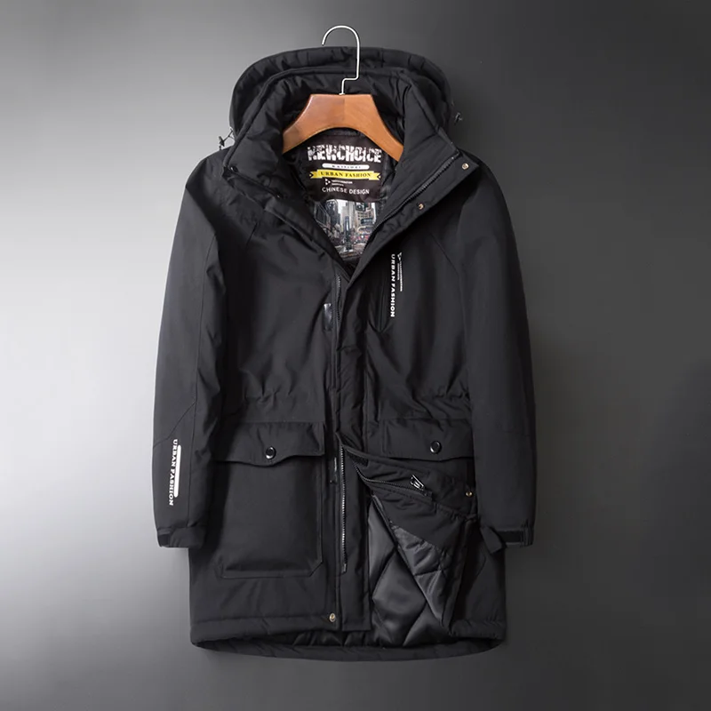 2021 зимняя повседневная классическая Толстая парка с длинным воротником пальто