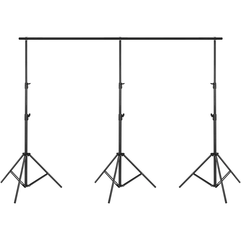 Фон для фотосъемки фоновая подставка система поддержки 9.8ft* 13ft видео фотостудия с 9.8ft* 13ft полиэстер черный фон