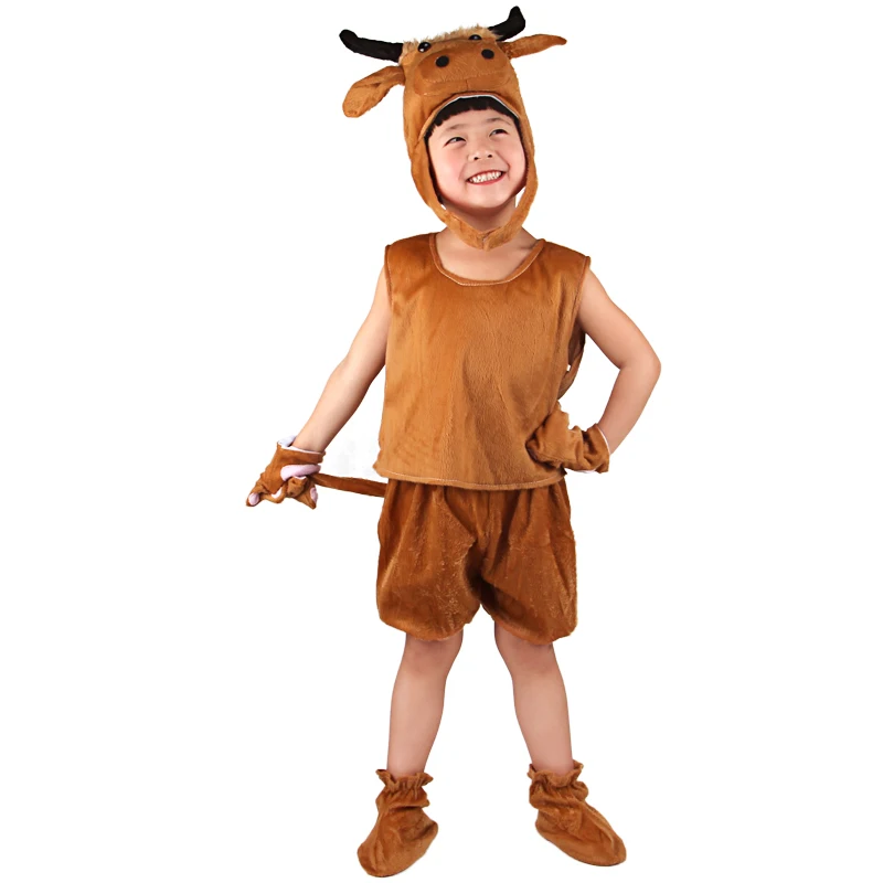 

Комбинезон для детского сада с аниме-рисунком, комбинезон для представлений, тигр, кролик, лягушка, мышь, костюм для косплея для мальчиков и ...