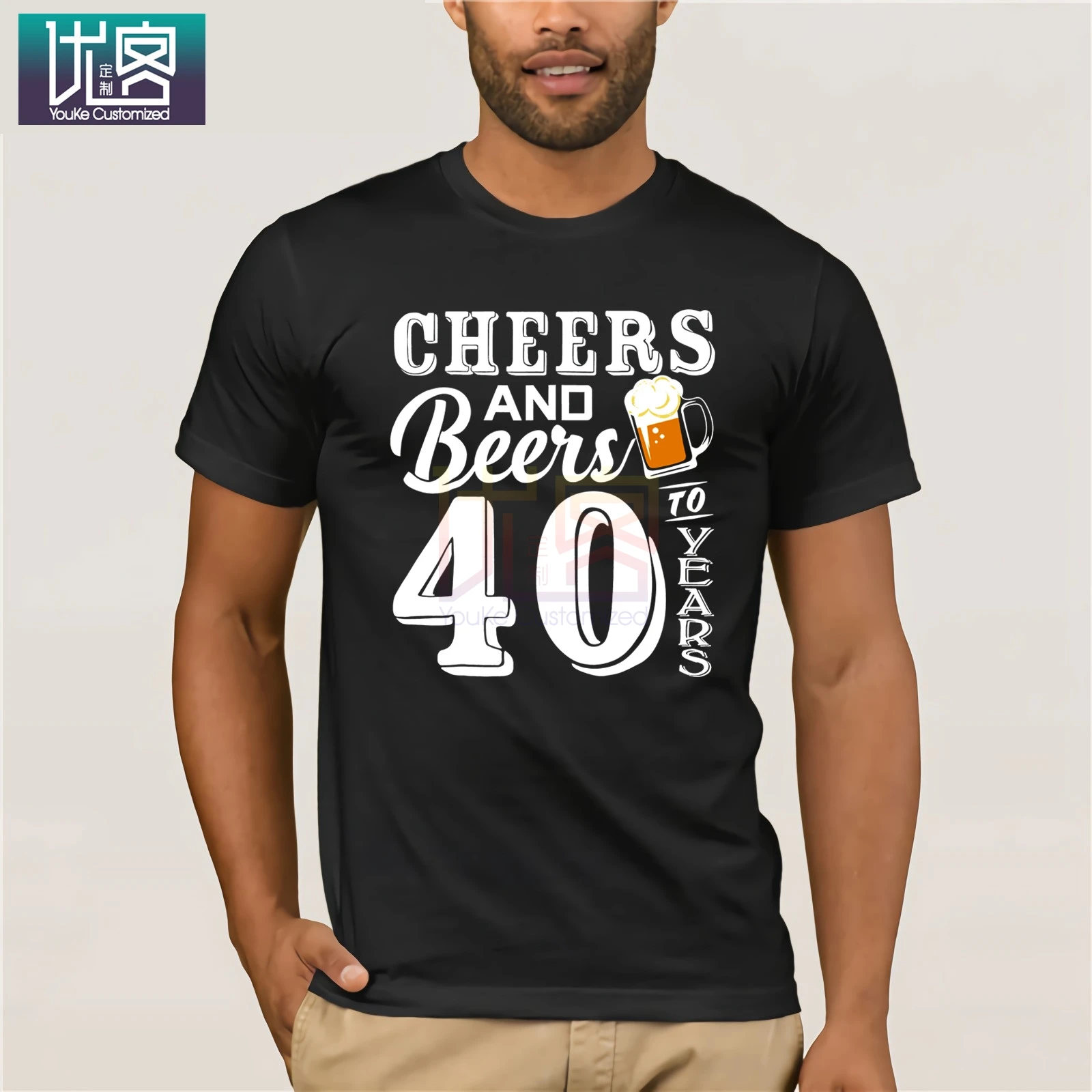 Buy 40th Birthday 1978 40 Or Anniversary Beer Lover Tee одежда популярная футболка с круглым вырезом 100%