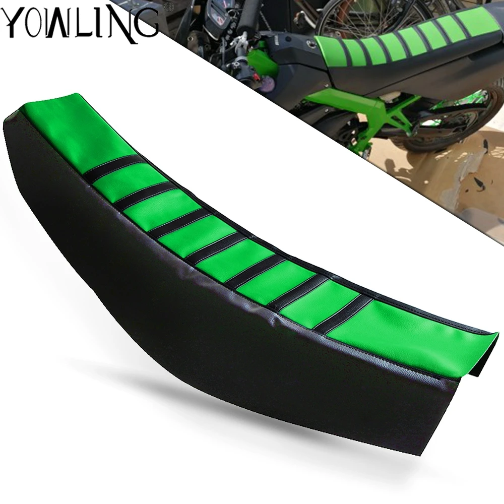 Мягкий резиновый чехол для мотоцикла в полоску Kawasaki KX65 KX85 KX125 KX250 KX250F KX450F