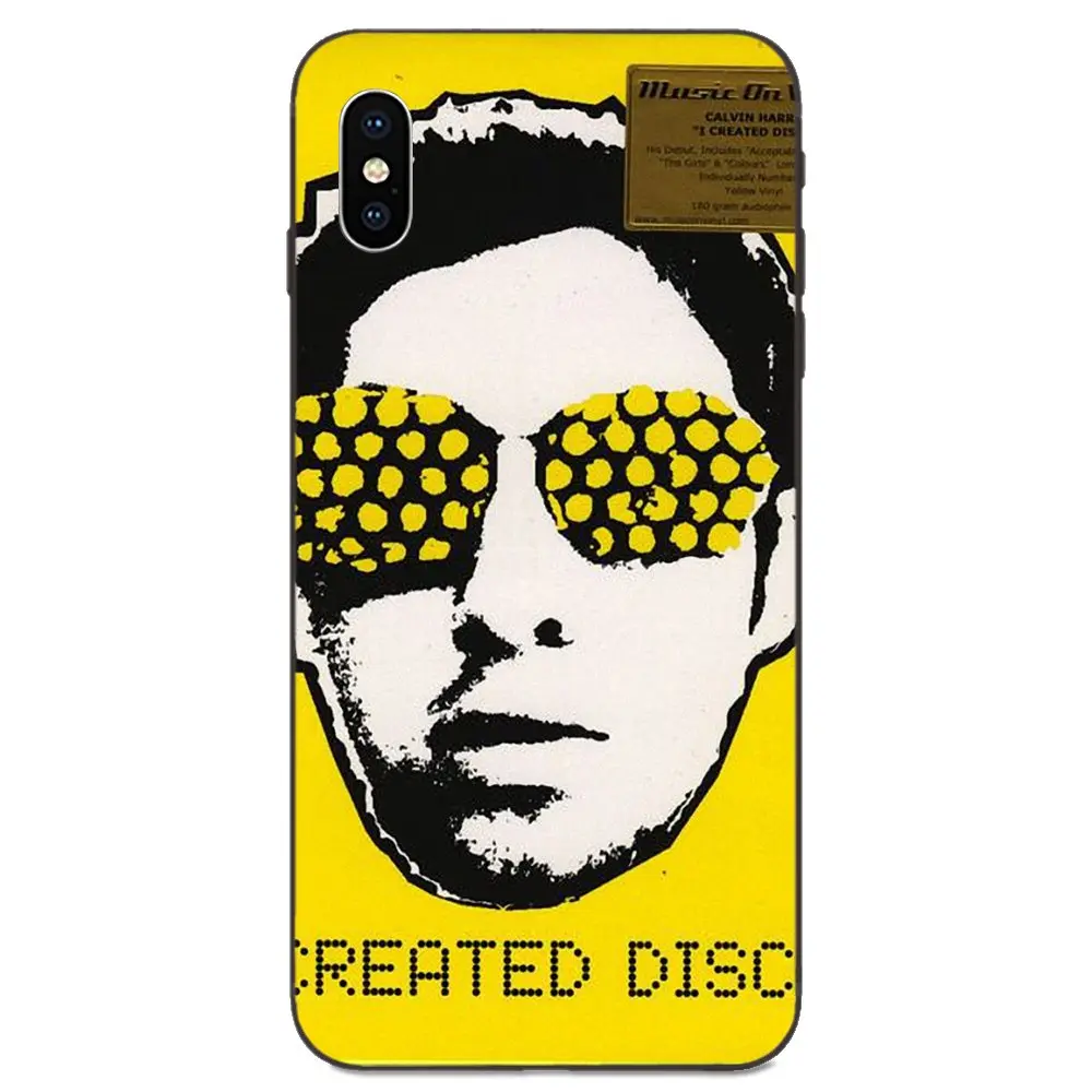 Телефон Live Love Calvin Harris I Created Disco TPU для Huawei Honor 5A 6A 6C 7A 7C 7X 8 8A 8C 8X 9 9X 10 10i 20 Lite Pro.