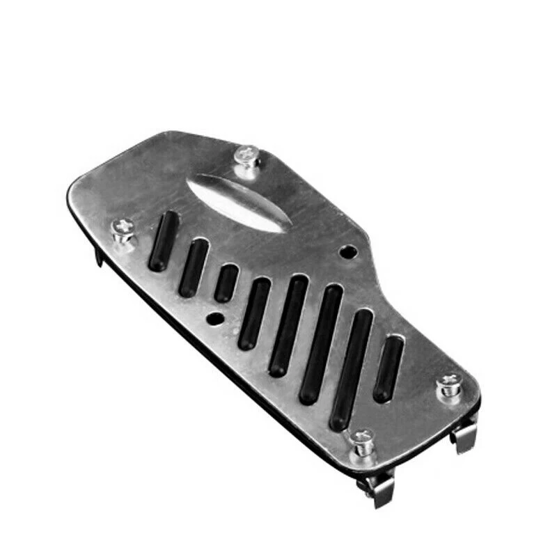 

Set Foot Pedals Kit Silver Black Car Clutch Cover Manual Transmission Non-slip
