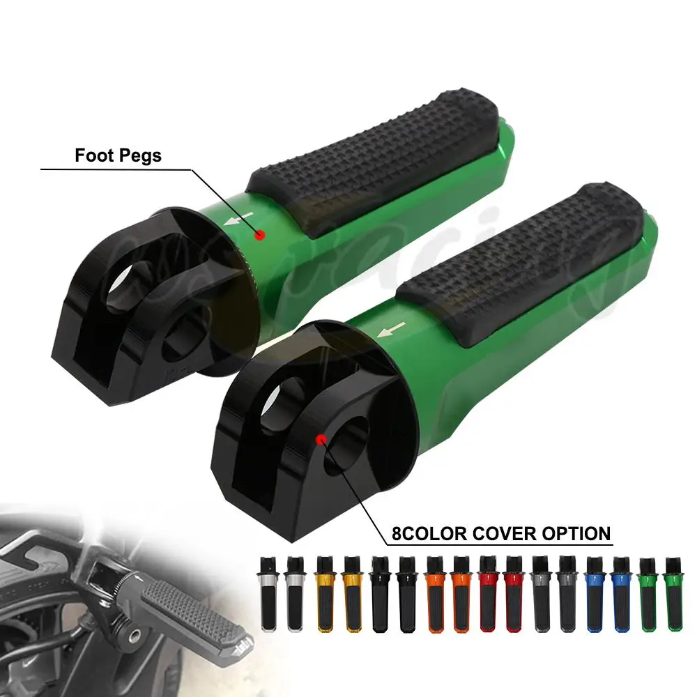 

Motorcycle Front Foot Pegs Pedals Footrest Scooter Foot-Peg For KAWASAKI Z800 Z750E Z1000 ZX-6R ZX-10R 2003 2004 2005 2006 2007