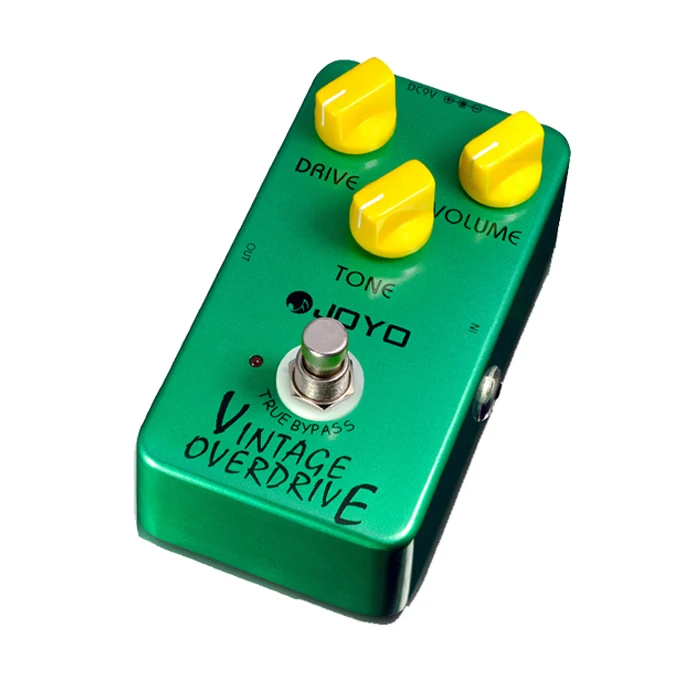 JOYO JF-01 для электрической бас-гитары Винтаж Overdrive эффект гитарной педали DC 9V