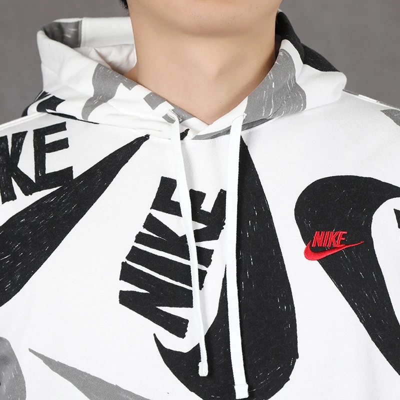 Оригинальное новое поступление Мужской пуловер NIKE M Толстовка NSW PO BB AOP 1
