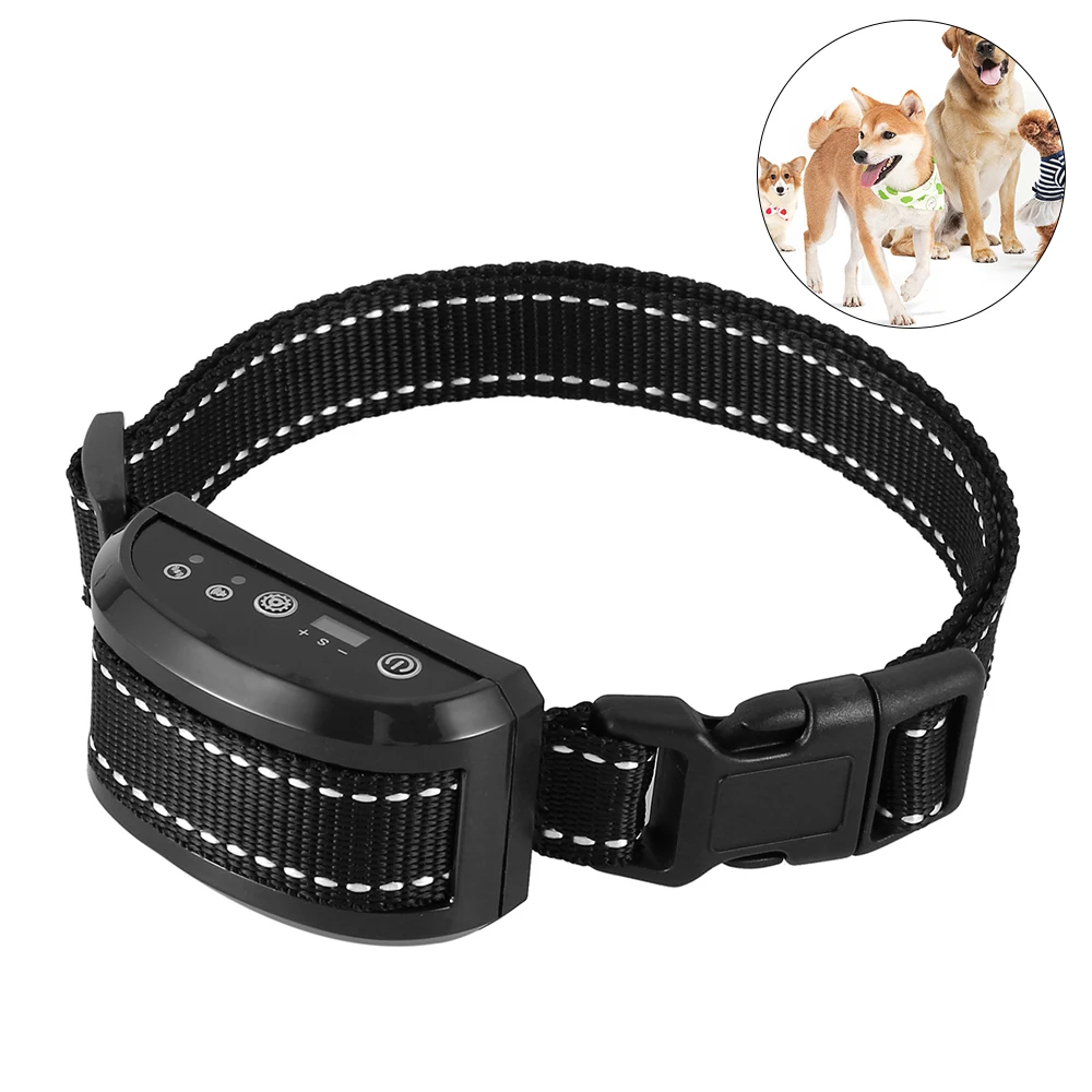 Дистанционный электрический ошейник для собак с вибрацией перезаряжаемый