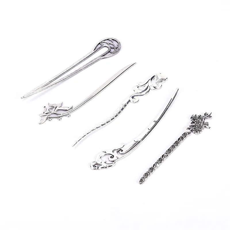 

Vintage Boho Women Hair Sticks Pins Elegance Alloy Geometric Girls Headband Lady Gift Barrettes Hair Clip Accessories 1PC