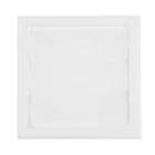 Решетка вентиляционная VENTS МВ 100 ВЖ, 100 х 100 мм, белая 6782972