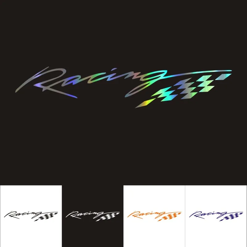 

Fuwo Trading Car Stickers Racing Decor Fashion Car Motorcycles Car Styling Decal Reflective Decal Car Styling Waterproof Sticker